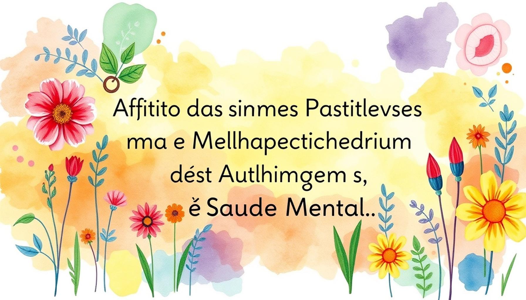 The Effect of Positive Affirmations on Improving Self-Image and Mental Health