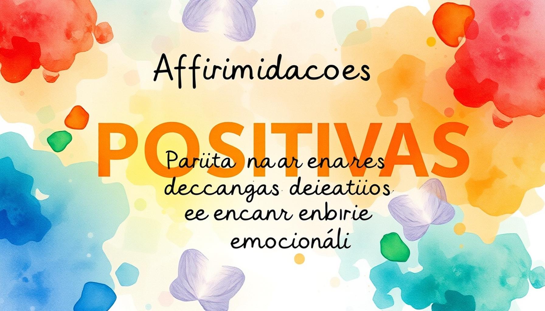 Positive Affirmations to Face Challenges and Find Emotional Balance
