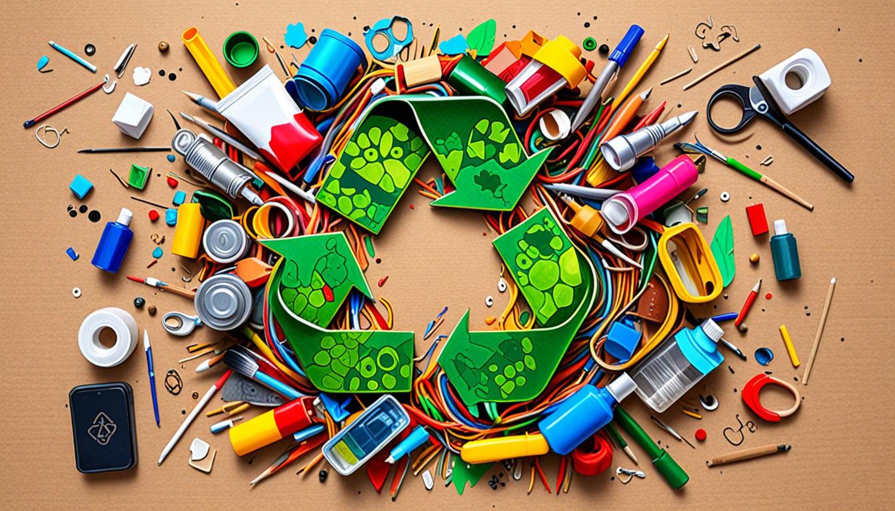 How to Recycle Materials for Creating Sustainable Art