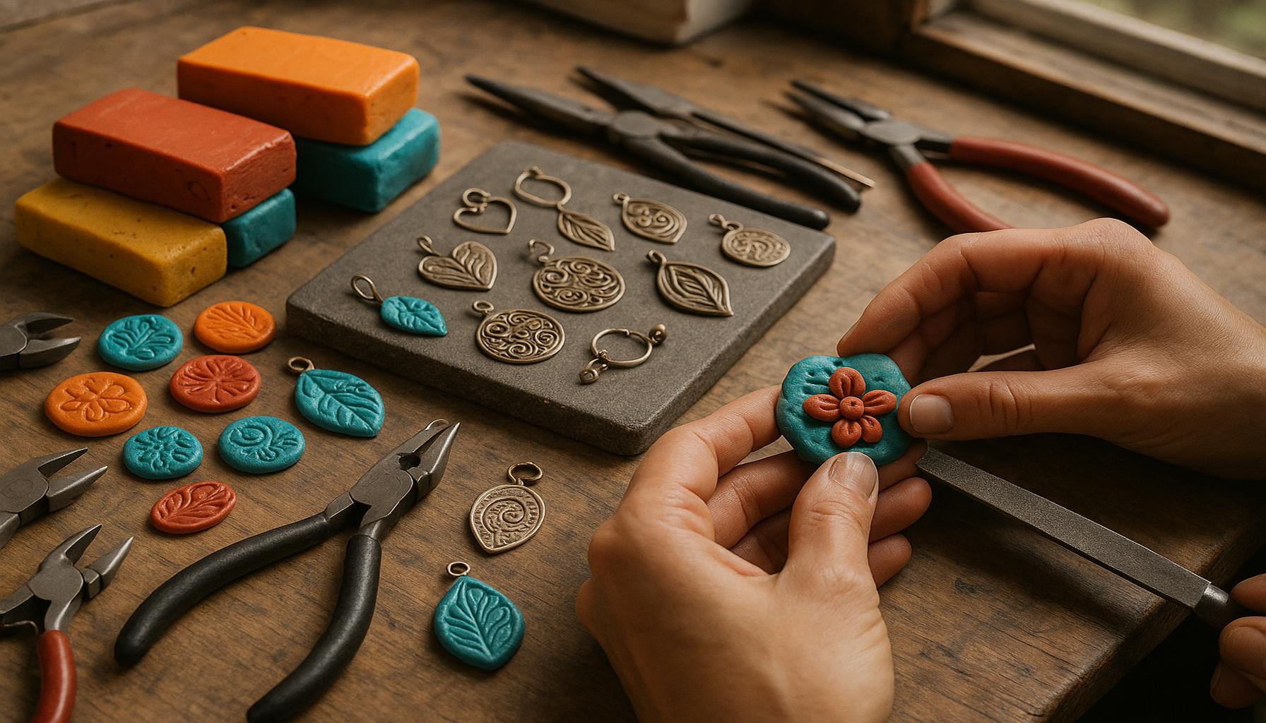 Creating Handmade Jewelry: Techniques for Working with Clay and Metal