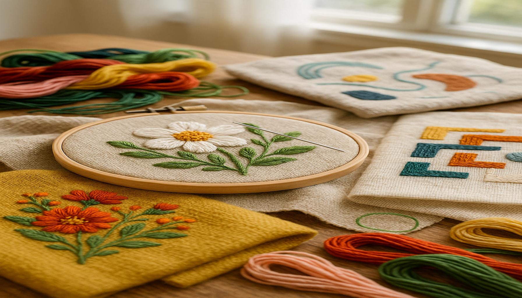 Modern Embroidery Techniques: Personalizing Textiles with Style and Creativity