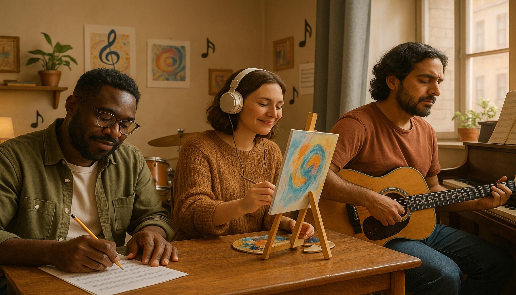 Exploring the Connection between Musical Skills and Creativity in Adults
