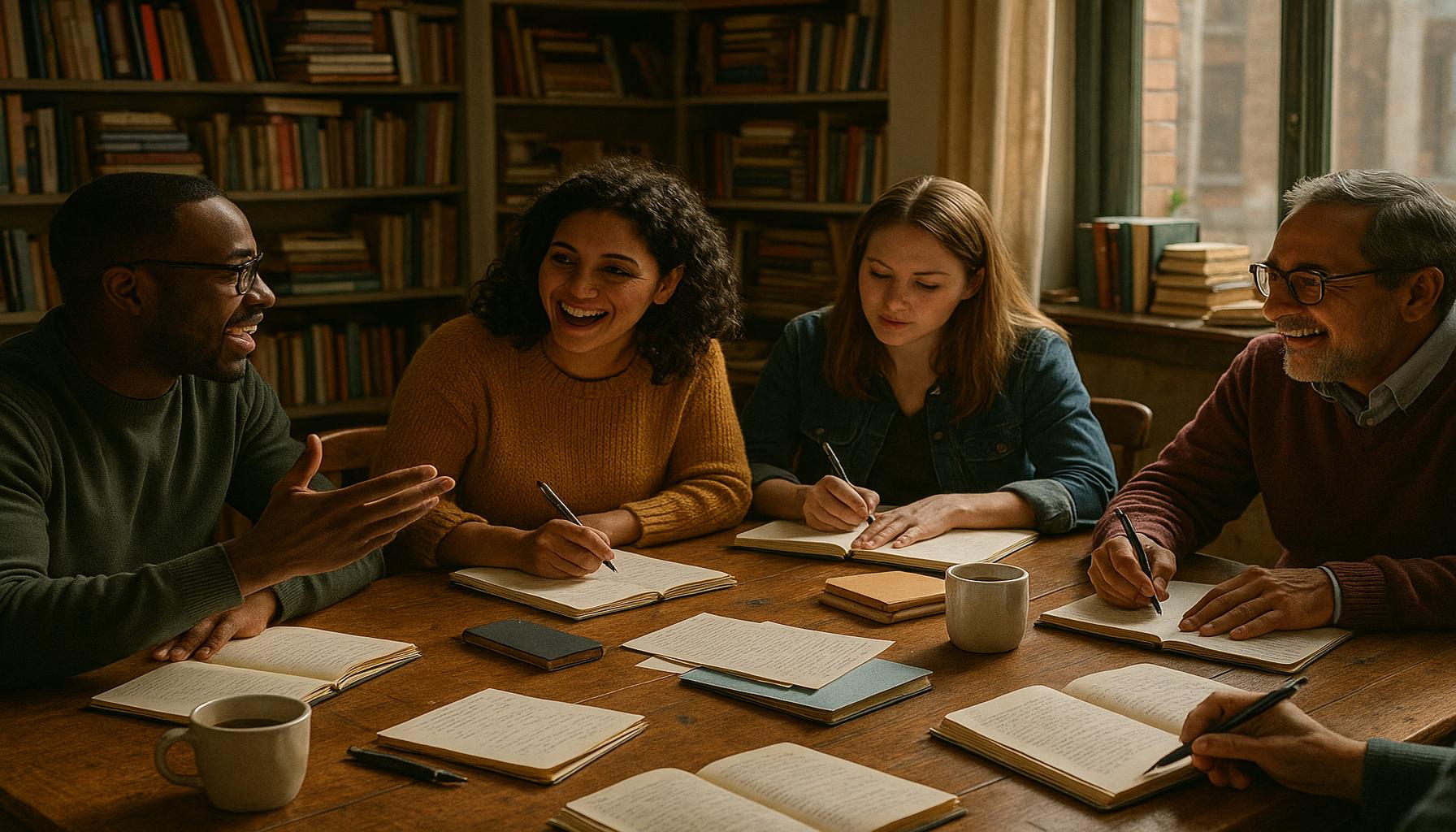 The Art of Collaboration: How Writing Groups Can Spark Inspiration and Innovation