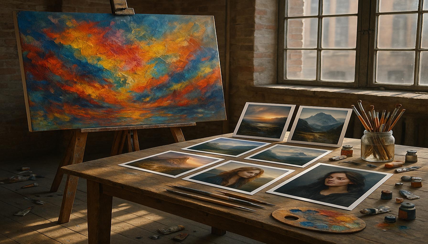 Exploring Visual Arts: Using Paintings and Photography as Writing Prompts